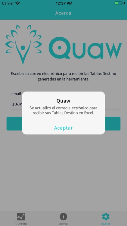 Quaw Tabla Destino screenshot-7