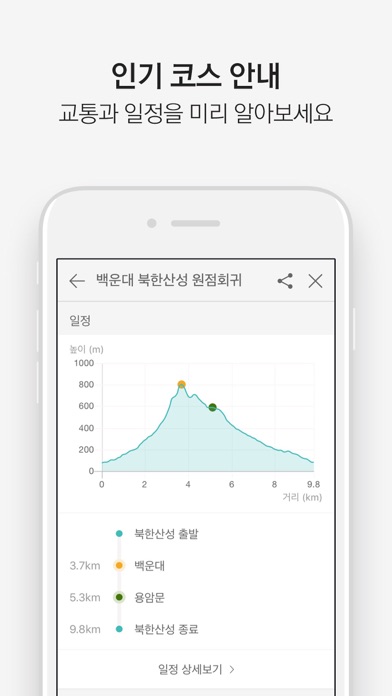 루가 LUGA - 등산 필수앱 screenshot 3