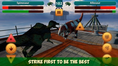 T-rex Dino - Fighting Sim screenshot 2