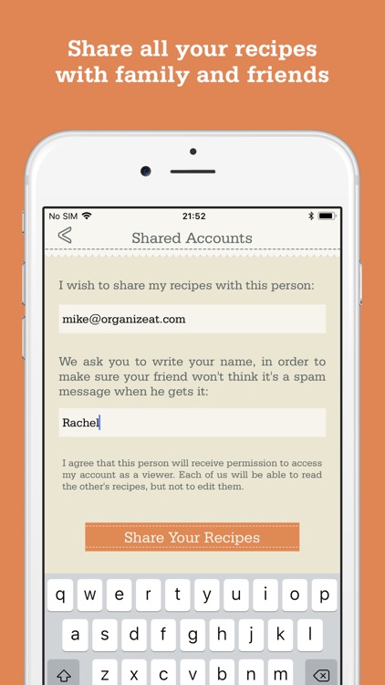 OrganizEat - Recipe Organizer screenshot-6