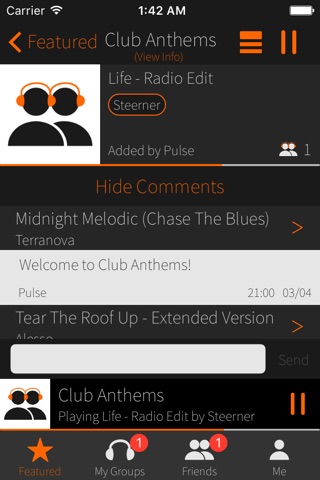 Pulse - Music Shared screenshot 2