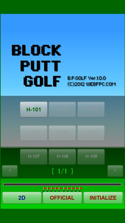 BLOCK PUTTER GOLF