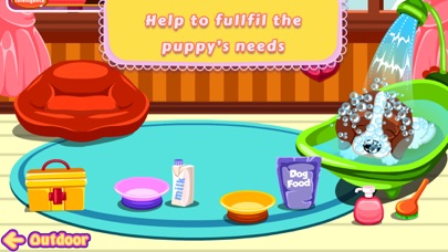 Baby Doggy Day Care - start a brain challenge game screenshot 4
