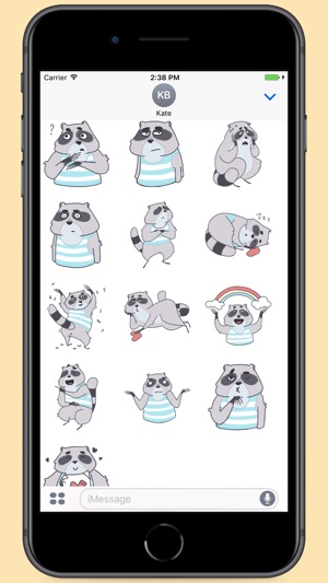 Raccoon Tom Stickers(圖2)-速報App