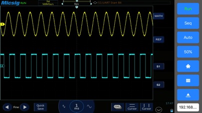 Tablet Oscilloscope screenshot 2