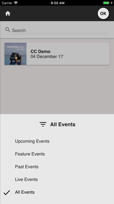 EMEA Events screenshot 3