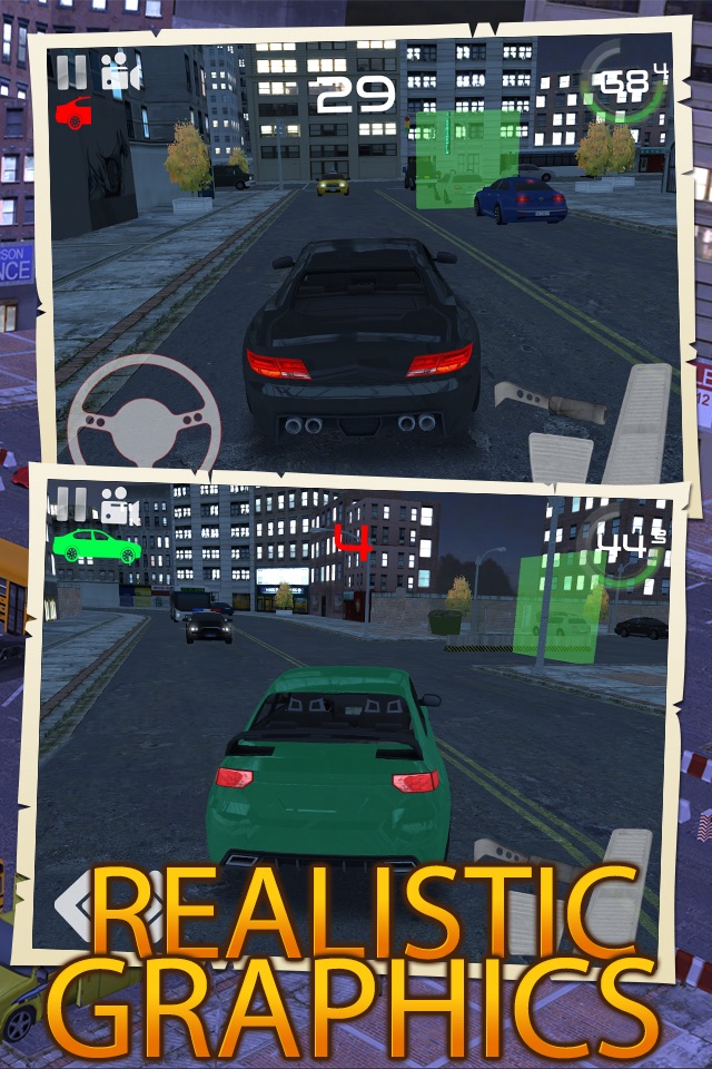 Sport Car Traffic Parking screenshot 2