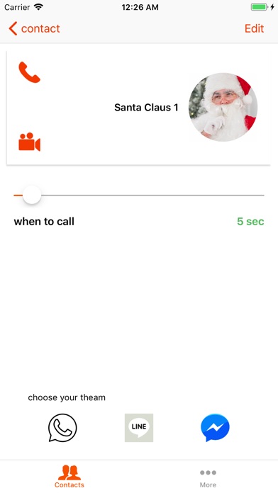 Video Call For Santa Claus screenshot 2