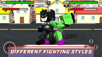 Pixel Hero Fighting 3D screenshot 3