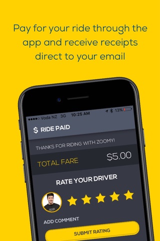 YourRide - NZ Taxi App screenshot 4