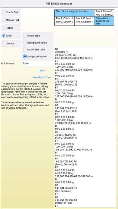 PdfSampleGenerator screenshot 3