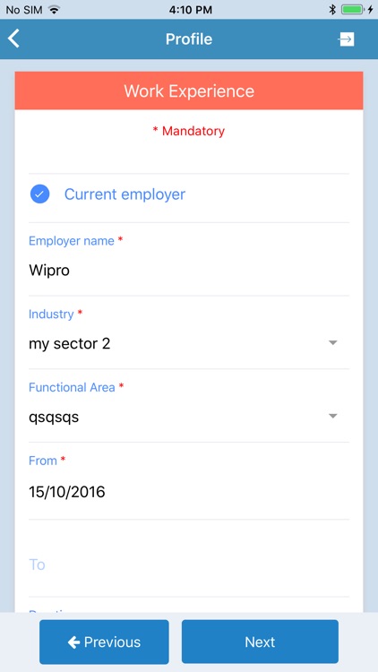 Choice By Talent Werkzoekende screenshot-3