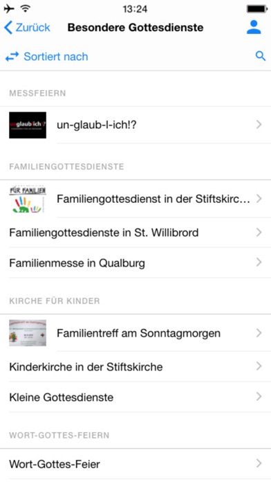 How to cancel & delete Gottesdienste im Dekanat from iphone & ipad 4