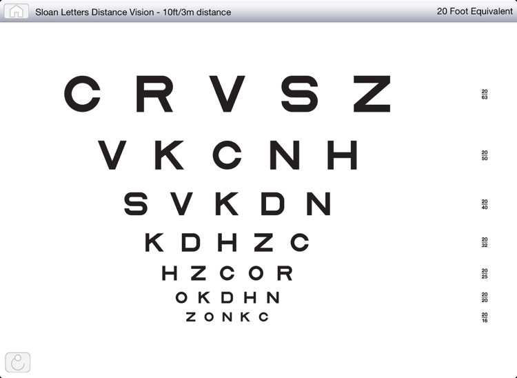 Near/Distance Vision Screening & Testing