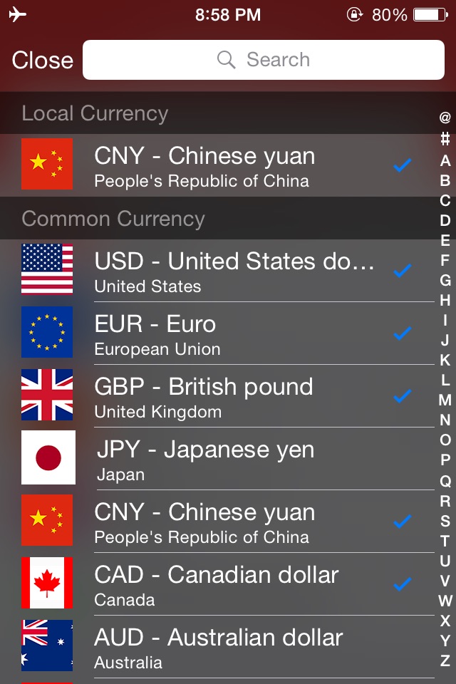 Currency Lite - Real Time screenshot 4