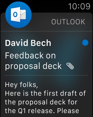 Microsoft Outlook - email and calendar Screenshot