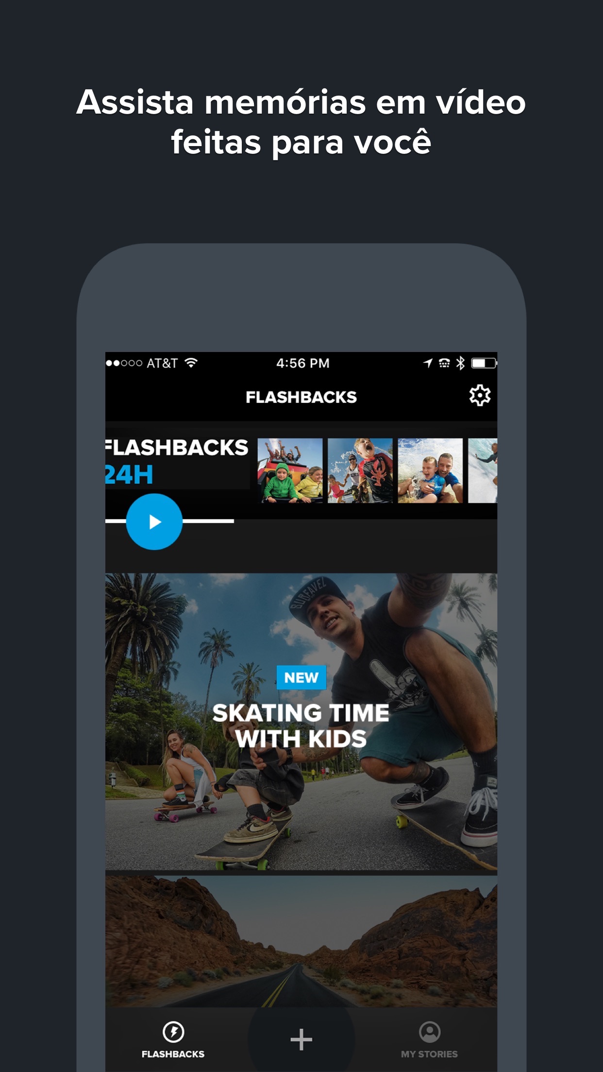 Screenshot do app Quik - Editor de Vídeo GoPro