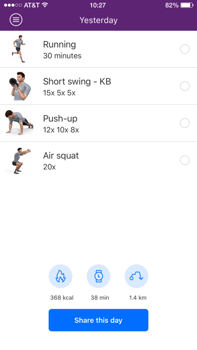 Body Movement App screenshot 2
