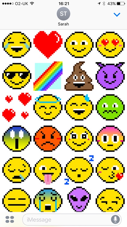 8-bit emojis