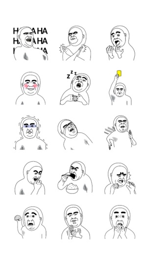 Mr.Dahan stickers 미스터 다한 스티커(圖2)-速報App