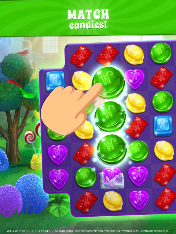 Wonka's World of Candy Match 3 screenshot 7