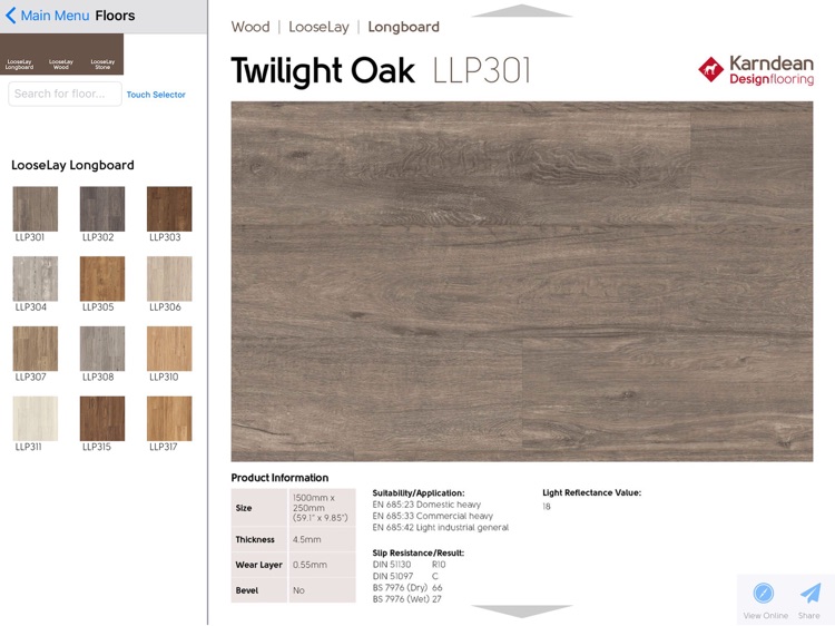 Karndean Product Selector screenshot-4
