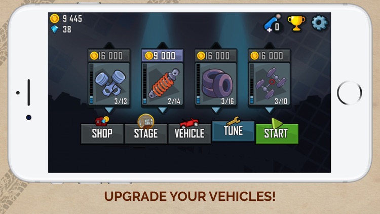 Hill Climb Racing screenshot-3