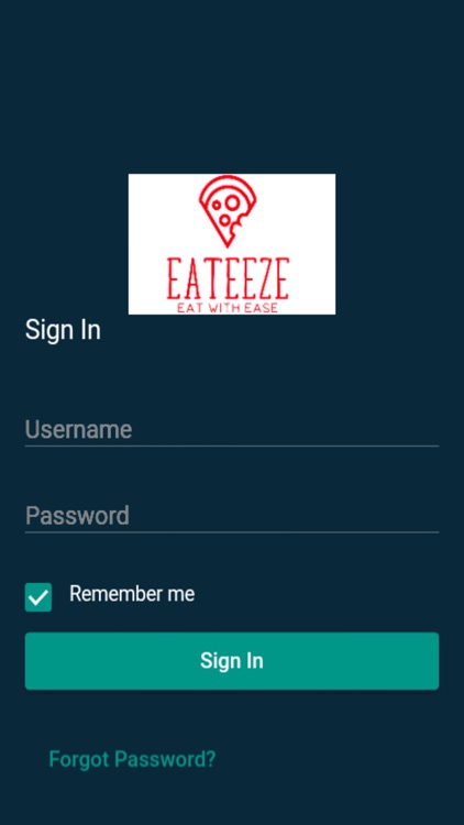 Eateeze Driver App
