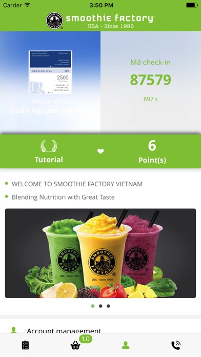 Smoothie Factory Order screenshot 4