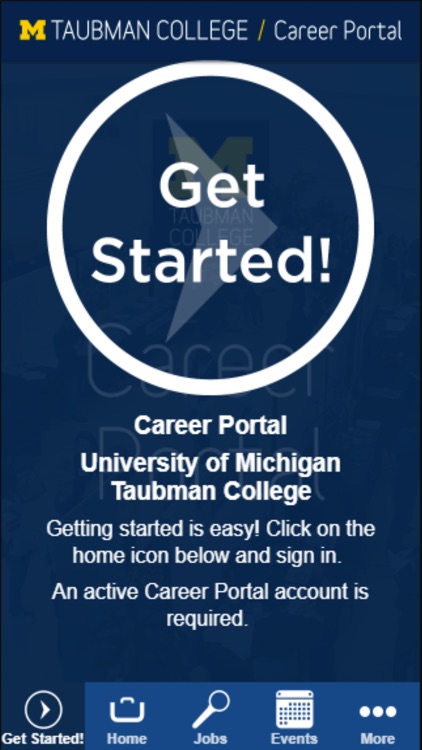 Taubman College Career Portal