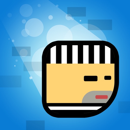 Square Face : Jump Down icon