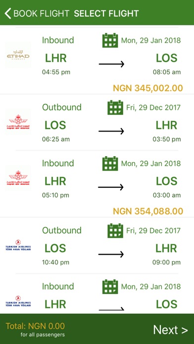 bookingsnigeria screenshot 3