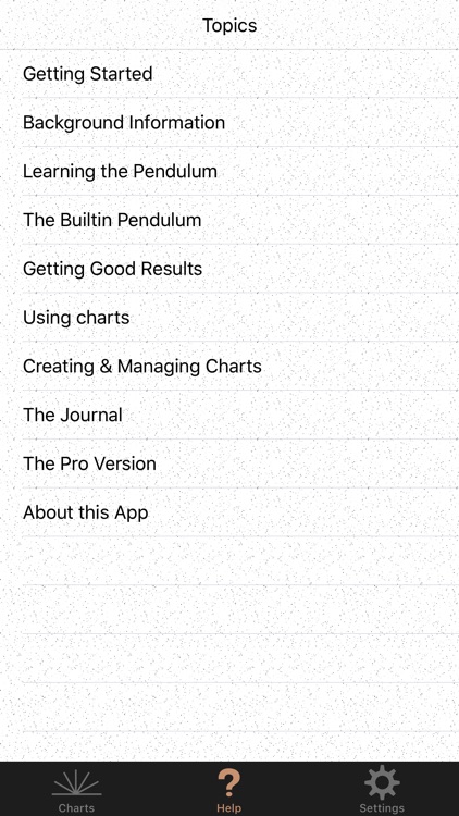 Pendulum Charts Lite screenshot-3