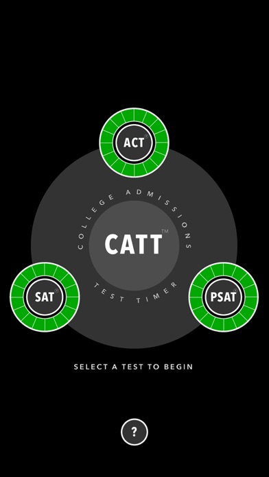 How to cancel & delete SAT/ACT/PSAT Timer - by CATT from iphone & ipad 1