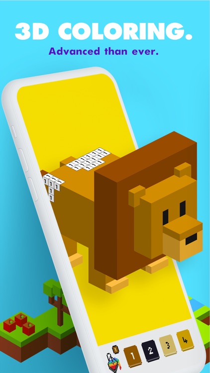 UNICORN 3D - Color by Number screenshot-0