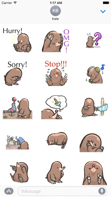 Carefree Groundhog Sticker