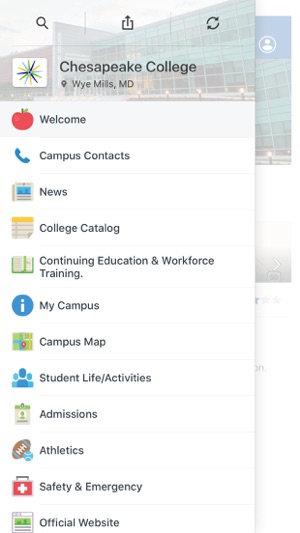 Chesapeake College Mobile App(圖3)-速報App