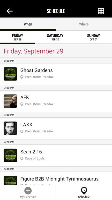 Lost Lands Festival App screenshot 3