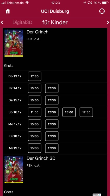 UCI KINOWELT Filme & Tickets