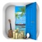 You are in the beautiful villa which floating over the sea