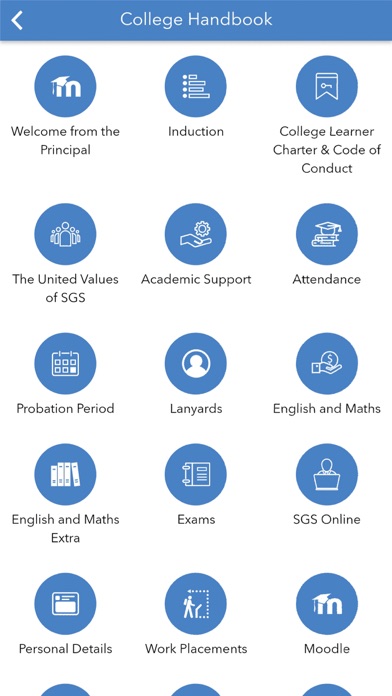 SGS Student Handbook screenshot 2