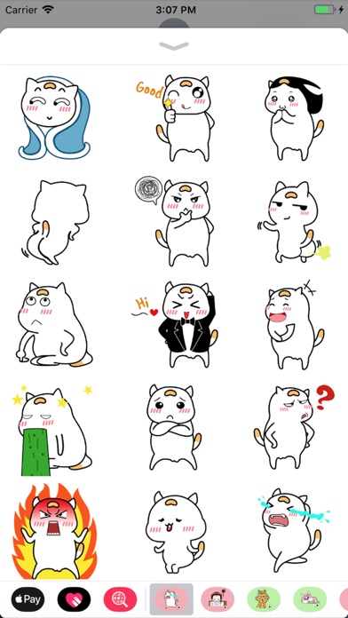 Moji - Crazy Cat Emoji GIF screenshot 2