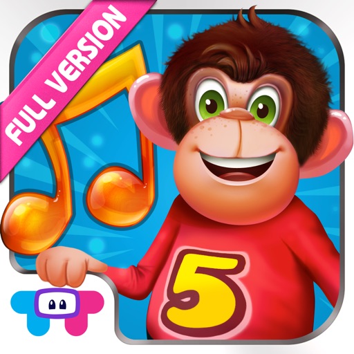 5 Little Monkeys Full Version iOS App