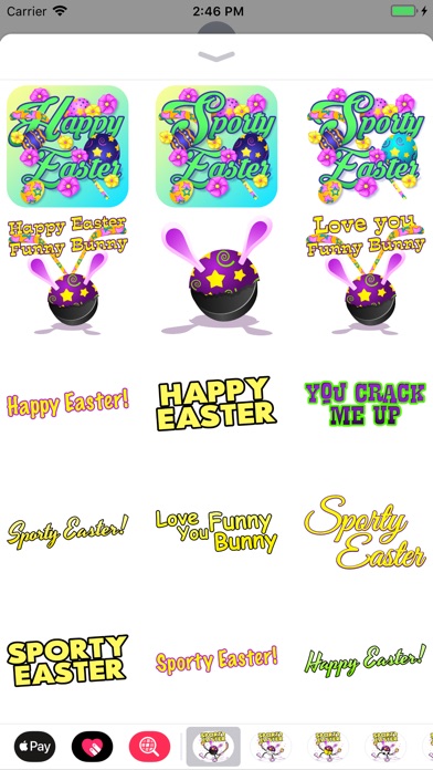 Easter Hockey Stickers screenshot 3