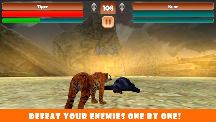 Fighting Tiger Jungle Battle