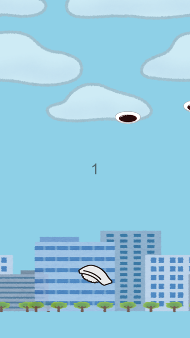 Flying Sushi-Flappy game screenshot 2