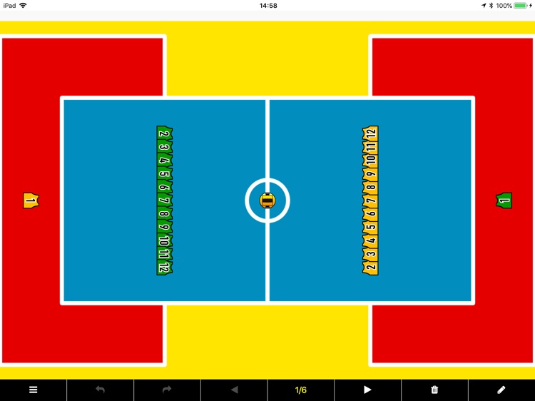 ドッジボール作戦ボード