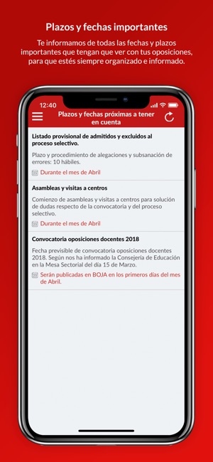 Oposiciones Enseñanza CC.OO.-A(圖6)-速報App