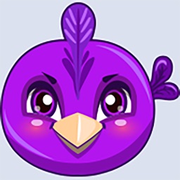 Purple Bird's Flight