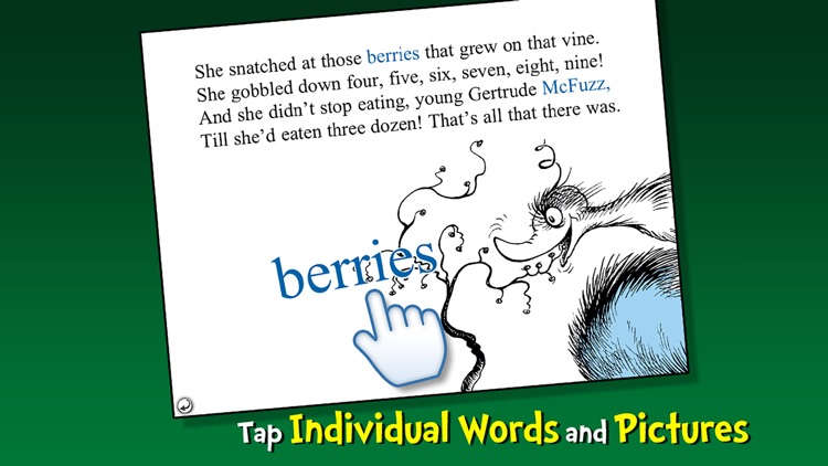 Gertrude McFuzz - Dr. Seuss